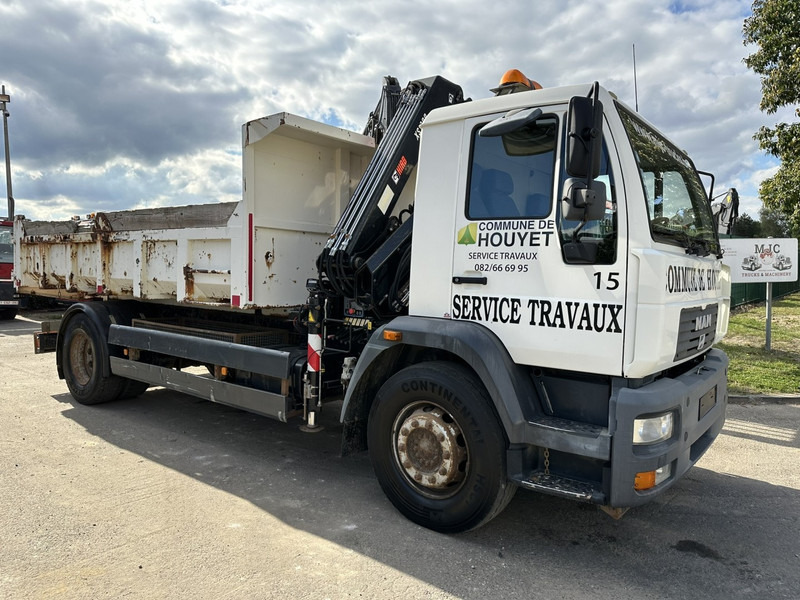 MAN LC 18.280 18T 4x2 TIPPER + CRANE (2018!!!) HIAB 099 E-2 DUO (921h!) - *157.000km* - FULL AIR - BE TRUCK - Caminhão basculante, Caminhão grua: foto 3 MAN LC 18.280 18T 4x2 TIPPER + CRANE (2018!!!) HIAB 099 E-2 DUO (921h!) - *157.000km* - FULL AIR - BE TRUCK - Caminhão basculante, Caminhão grua: foto 3