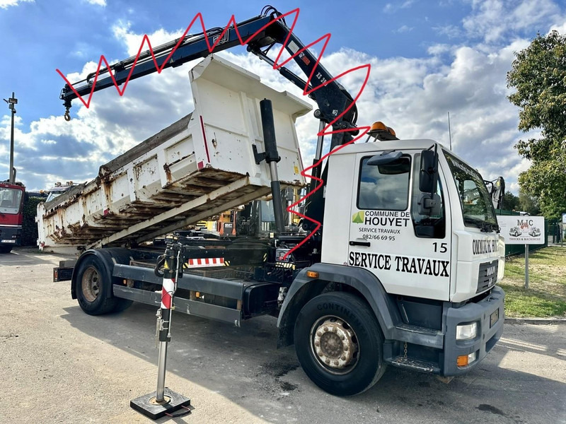 MAN LC 18.280 18T 4x2 TIPPER *NO CRANE!!!* - *157.000km* - FULL AIR - BE TRUCK - Caminhão basculante: foto 1 MAN LC 18.280 18T 4x2 TIPPER *NO CRANE!!!* - *157.000km* - FULL AIR - BE TRUCK - Caminhão basculante: foto 1