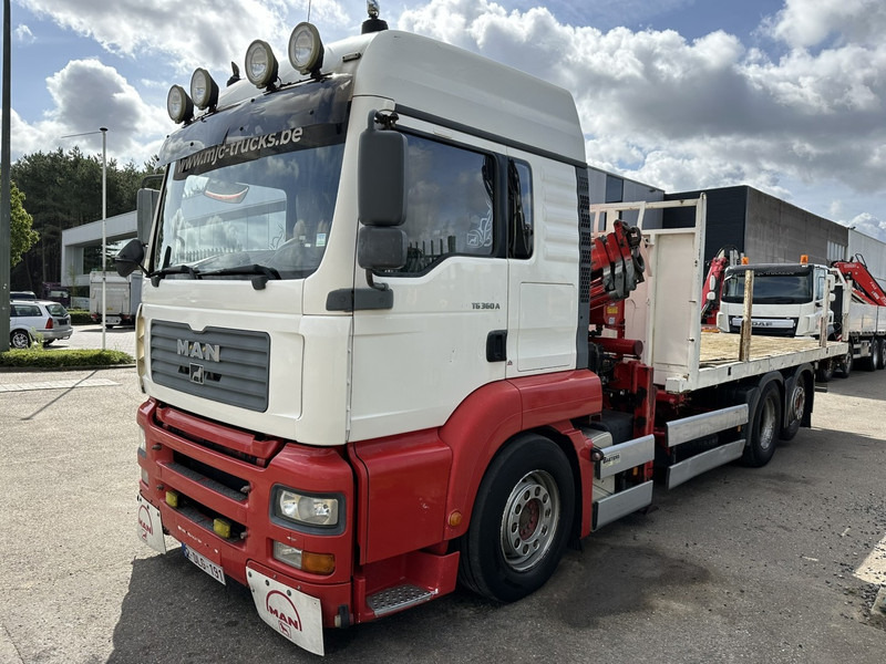 MAN TG 360 A 6x2 + CRANE ATLAS 100.1 A3 - PLATFORM 5m80 - E3 - LIFT-AXLE - FULL AIR SUSPENSION - ZF AS TRONIC - BE TRUCK - Caminhão grua: foto 4 MAN TG 360 A 6x2 + CRANE ATLAS 100.1 A3 - PLATFORM 5m80 - E3 - LIFT-AXLE - FULL AIR SUSPENSION - ZF AS TRONIC - BE TRUCK - Caminhão grua: foto 4