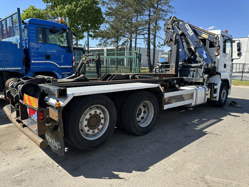 MAN TGA 26.310 6X2 HOOKLIFT + CRANE COPMA 160.4 + JIB J2 + WINCH - RADIO - LIFT + STEERING AXLE - EURO 3 - BE - Caminhão polibenne, Caminhão grua: foto 5 MAN TGA 26.310 6X2 HOOKLIFT + CRANE COPMA 160.4 + JIB J2 + WINCH - RADIO - LIFT + STEERING AXLE - EURO 3 - BE - Caminhão polibenne, Caminhão grua: foto 5