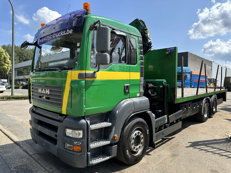 MAN TGA 26.360 6X2 BL + CRANE PALFINGER PK 18500 (4x) - LIFT + STEERING AXLE - PLATFORM 7m75 - MANUAL GEARBOX - Caminhão grua: foto 4 MAN TGA 26.360 6X2 BL + CRANE PALFINGER PK 18500 (4x) - LIFT + STEERING AXLE - PLATFORM 7m75 - MANUAL GEARBOX - Caminhão grua: foto 4