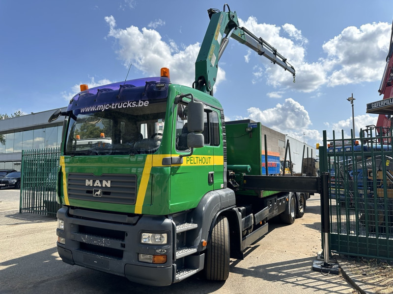 MAN TGA 26.360 6X2 BL + CRANE PALFINGER PK 18500 (4x) - LIFT + STEERING AXLE - PLATFORM 7m75 - MANUAL GEARBOX - Caminhão grua: foto 5 MAN TGA 26.360 6X2 BL + CRANE PALFINGER PK 18500 (4x) - LIFT + STEERING AXLE - PLATFORM 7m75 - MANUAL GEARBOX - Caminhão grua: foto 5
