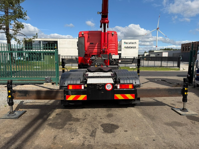 Caminhão grua MAN TGA 33.530 6x4 - 90T + CRANE HMF 3720 K6 (17.3m) - RETARDER - MANUAL ZF - EURO 3 - 590.000km - ALCOA -  BIG AXLES HUB REDUCTION - BE TRUCK - TOP CONDITION: foto 18