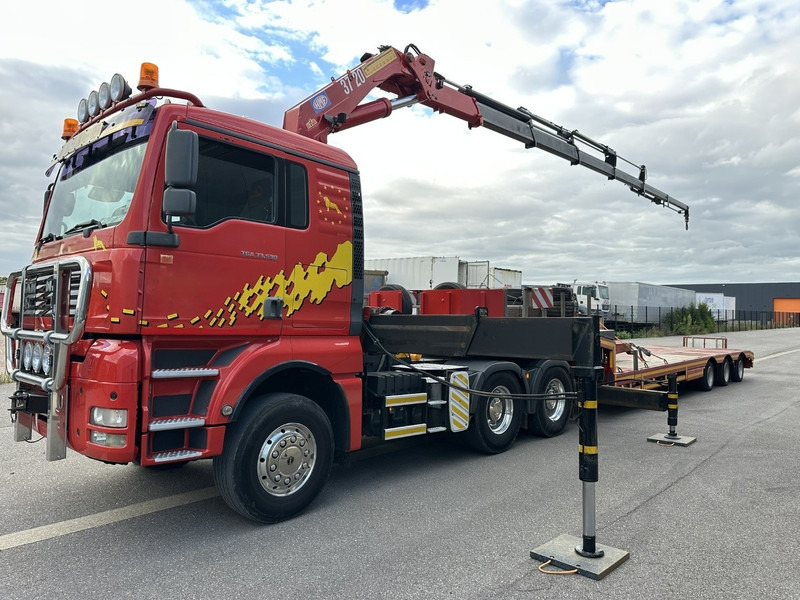 MAN TGA 33.530 6x4 - 90T + CRANE HMF 3720 K6 (17.3m) - RETARDER - MANUAL ZF - EURO 3 - 590.000km - ALCOA - BIG AXLES HUB REDUCTION - BE TRUCK - TOP CONDITION - Caminhão grua: foto 2 MAN TGA 33.530 6x4 - 90T + CRANE HMF 3720 K6 (17.3m) - RETARDER - MANUAL ZF - EURO 3 - 590.000km - ALCOA - BIG AXLES HUB REDUCTION - BE TRUCK - TOP CONDITION - Caminhão grua: foto 2