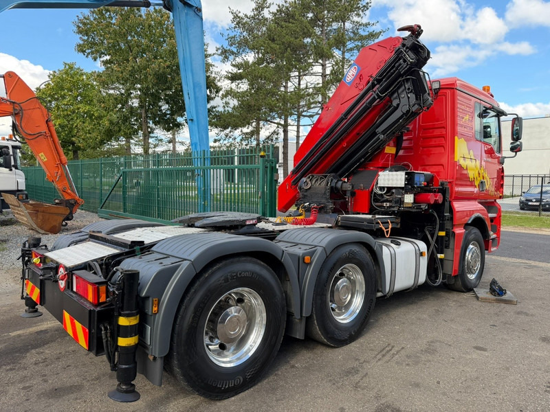 Caminhão grua MAN TGA 33.530 6x4 - 90T + CRANE HMF 3720 K6 (17.3m) - RETARDER - MANUAL ZF - EURO 3 - 590.000km - ALCOA -  BIG AXLES HUB REDUCTION - BE TRUCK - TOP CONDITION: foto 6