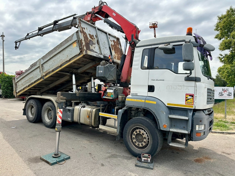MAN TGS 33.440 6x4 TIPPER + CRANE FASSI F230 - 5x HYDR - 5/6 F Rotator - BIG AXLES HUB REDUCTION / STEEL SPRING - Caminhão basculante, Caminhão grua: foto 1 MAN TGS 33.440 6x4 TIPPER + CRANE FASSI F230 - 5x HYDR - 5/6 F Rotator - BIG AXLES HUB REDUCTION / STEEL SPRING - Caminhão basculante, Caminhão grua: foto 1
