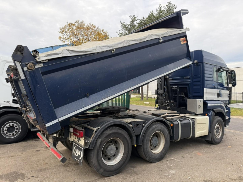 MAN TGS 33.480 6x4 TIPPER + TRACTOR - DOUBLE SYSTEM / WISSELSYSTEEM / DOUBLE PVA - RETARDER - HUB REDUCTION - BE TRUCK - Caminhão basculante: foto 3 MAN TGS 33.480 6x4 TIPPER + TRACTOR - DOUBLE SYSTEM / WISSELSYSTEEM / DOUBLE PVA - RETARDER - HUB REDUCTION - BE TRUCK - Caminhão basculante: foto 3