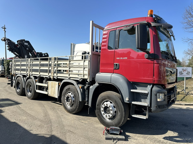 MAN TGS 35.420 8x4 + CRANE HIAB X-HIPRO 302 EP-5 - 192.000km - ROTATOR - 5/6 F - PLATFORM 6m55 - AIR SUSPENSION - TUV 06/2025 - TOP CONDITION - Caminhão grua: foto 2 MAN TGS 35.420 8x4 + CRANE HIAB X-HIPRO 302 EP-5 - 192.000km - ROTATOR - 5/6 F - PLATFORM 6m55 - AIR SUSPENSION - TUV 06/2025 - TOP CONDITION - Caminhão grua: foto 2
