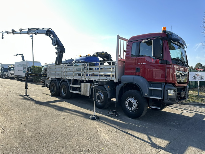 MAN TGS 35.420 8x4 + CRANE HIAB X-HIPRO 302 EP-5 - 192.000km - ROTATOR - 5/6 F - PLATFORM 6m55 - AIR SUSPENSION - TUV 06/2025 - TOP CONDITION - Caminhão grua: foto 3 MAN TGS 35.420 8x4 + CRANE HIAB X-HIPRO 302 EP-5 - 192.000km - ROTATOR - 5/6 F - PLATFORM 6m55 - AIR SUSPENSION - TUV 06/2025 - TOP CONDITION - Caminhão grua: foto 3