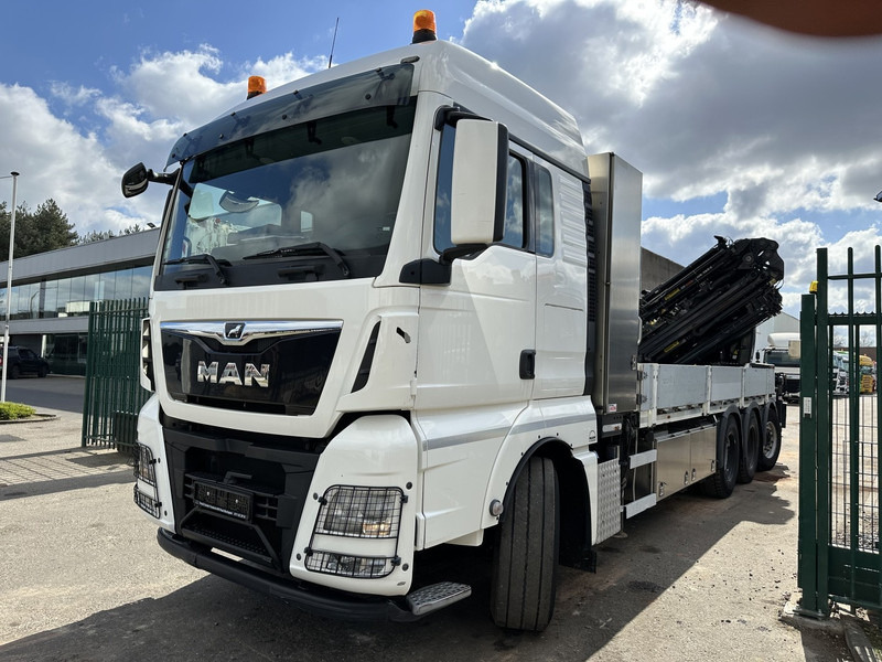 MAN TGX 35.420 8x4-4 TRIDEM + CRANE (26m!) HIAB X-HIPRO 408 E-5 + JIB 100X-5 - PLATFORM 6m40 - *306.245km* - BE TRUCK - Caminhão grua: foto 4 MAN TGX 35.420 8x4-4 TRIDEM + CRANE (26m!) HIAB X-HIPRO 408 E-5 + JIB 100X-5 - PLATFORM 6m40 - *306.245km* - BE TRUCK - Caminhão grua: foto 4