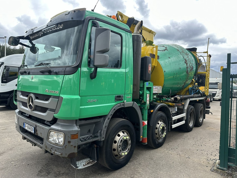 Mercedes-Benz ACTROS 3241 8x4 PUMI PM M 21-3 (21m) Putzmeister - *238.000km* / 1586H - EPS - BLADVERING / NAAFREDUCTIE - Autobomba de betão: foto 3 Mercedes-Benz ACTROS 3241 8x4 PUMI PM M 21-3 (21m) Putzmeister - *238.000km* / 1586H - EPS - BLADVERING / NAAFREDUCTIE - Autobomba de betão: foto 3
