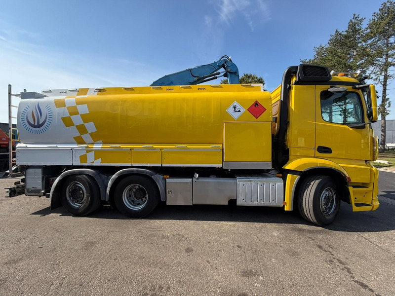 Mercedes-Benz ANTOS 2632 6x2 FUEL TANKER 16.000L - 4 COMP - DIESEL / PETROL - RETARDER - EURO 6 - LIFT / STEERING AXLE - *FULL AIR* - BE TRUCK - Caminhão tanque: foto 4 Mercedes-Benz ANTOS 2632 6x2 FUEL TANKER 16.000L - 4 COMP - DIESEL / PETROL - RETARDER - EURO 6 - LIFT / STEERING AXLE - *FULL AIR* - BE TRUCK - Caminhão tanque: foto 4