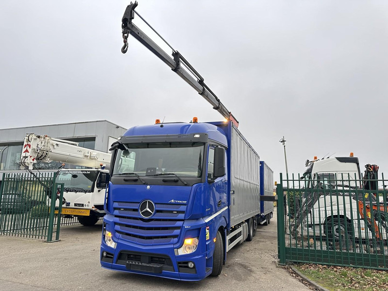 Mercedes-Benz Actros 2645 6x2 105m³ JUMBO + RETARDER + CRANE PALFINGER PK 19.001 SLD (4x) + RADIO - *FULL AIR* - FRIGO - EURO 6 - SAF AXLES - BELGIAN TRUCK - Caminhão grua: foto 3 Mercedes-Benz Actros 2645 6x2 105m³ JUMBO + RETARDER + CRANE PALFINGER PK 19.001 SLD (4x) + RADIO - *FULL AIR* - FRIGO - EURO 6 - SAF AXLES - BELGIAN TRUCK - Caminhão grua: foto 3