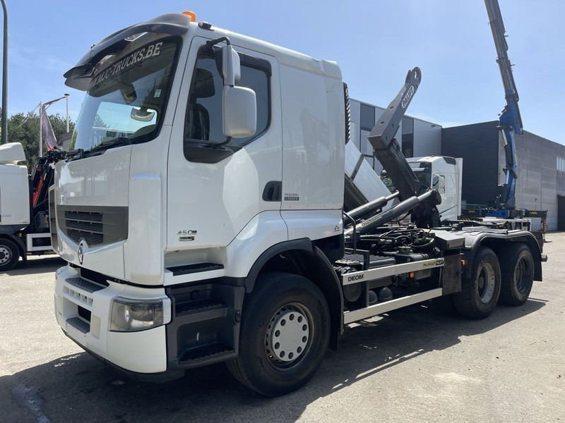 Renault Lander 450 DXI EURO 5 - 6x4 - 20T PALLIFT HAAKSYSTEEM / ABROLLKIPPER / GANCHO / PORTE CONTAINER - BLATT / AP ACHSEN - BE TRUCK - Caminhão polibenne: foto 3 Renault Lander 450 DXI EURO 5 - 6x4 - 20T PALLIFT HAAKSYSTEEM / ABROLLKIPPER / GANCHO / PORTE CONTAINER - BLATT / AP ACHSEN - BE TRUCK - Caminhão polibenne: foto 3