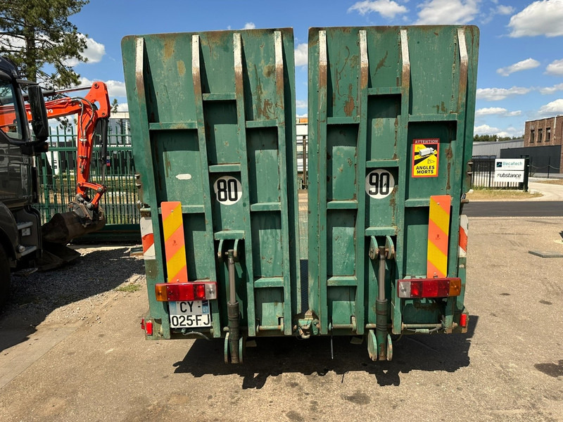 Caminhão transporte de veículos Renault MILDUM M150 - 13T OPRIJWAGEN - CAR / MACHINE CARRIER - DEPANNEUSE - STEEL SPRING / LAMES - MANUAL: foto 14