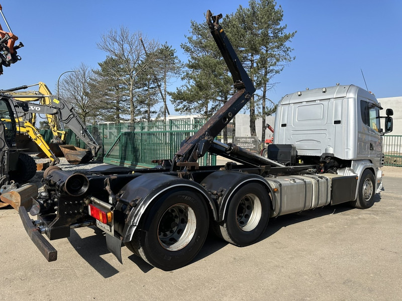 Scania 144G-530 V8 6x4 HOOKLIFT 20T MEILLER -VOL LUCHT - OPTI-CRUISE - CR19 SLAAPCABINE - Caminhão polibenne: foto 5 Scania 144G-530 V8 6x4 HOOKLIFT 20T MEILLER -VOL LUCHT - OPTI-CRUISE - CR19 SLAAPCABINE - Caminhão polibenne: foto 5