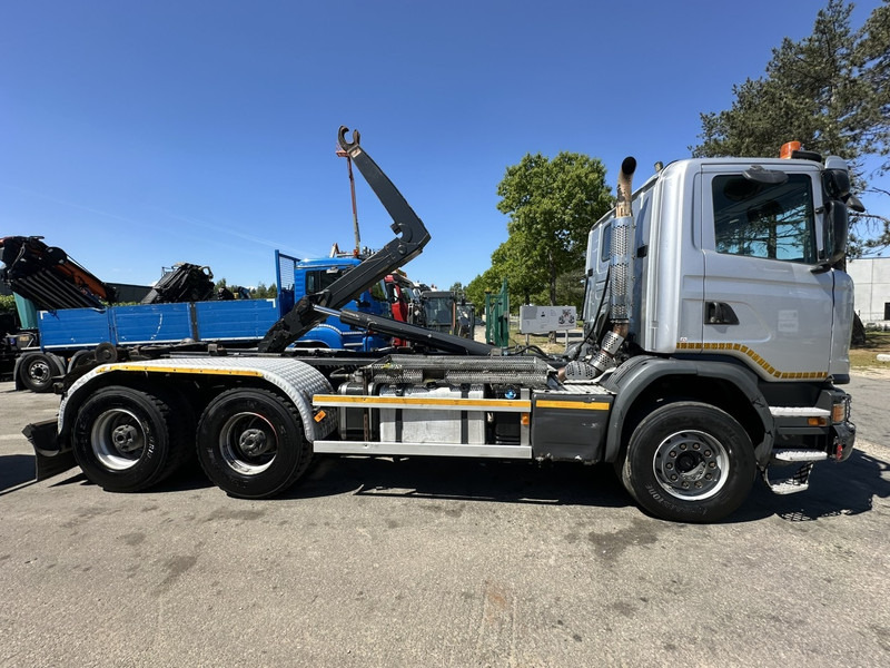 Scania G450 6x4 HOOKLIFT AJK 20T - 5760mm - 3m90 WB - HUB REDUCTION / STEEL SUSP. - EURO 6 - BE TRUCK - Caminhão polibenne: foto 4 Scania G450 6x4 HOOKLIFT AJK 20T - 5760mm - 3m90 WB - HUB REDUCTION / STEEL SUSP. - EURO 6 - BE TRUCK - Caminhão polibenne: foto 4