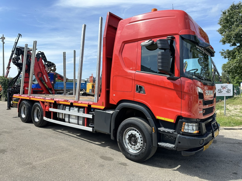 Scania G500 XT 6x4 WOOD / TIMBER / HOLZ CRANE PALFINGER EPSILON Q150Z + RETARDER - FULL AIR SUSP. - BE TRUCK - Caminhão florestal, Caminhão grua: foto 2 Scania G500 XT 6x4 WOOD / TIMBER / HOLZ CRANE PALFINGER EPSILON Q150Z + RETARDER - FULL AIR SUSP. - BE TRUCK - Caminhão florestal, Caminhão grua: foto 2