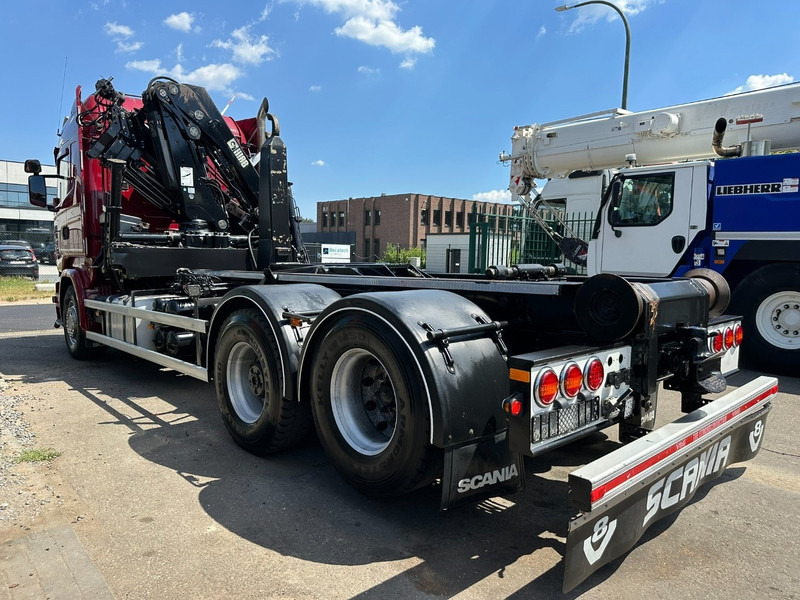 Scania R580 6X2 V8 HOOKLIFT + CRANE HIAB 211 E-4 HIPRO - ROTATOR - RETARDER - ALCOA ALU - RADIO - NL TRUCK - Caminhão polibenne, Caminhão grua: foto 5 Scania R580 6X2 V8 HOOKLIFT + CRANE HIAB 211 E-4 HIPRO - ROTATOR - RETARDER - ALCOA ALU - RADIO - NL TRUCK - Caminhão polibenne, Caminhão grua: foto 5