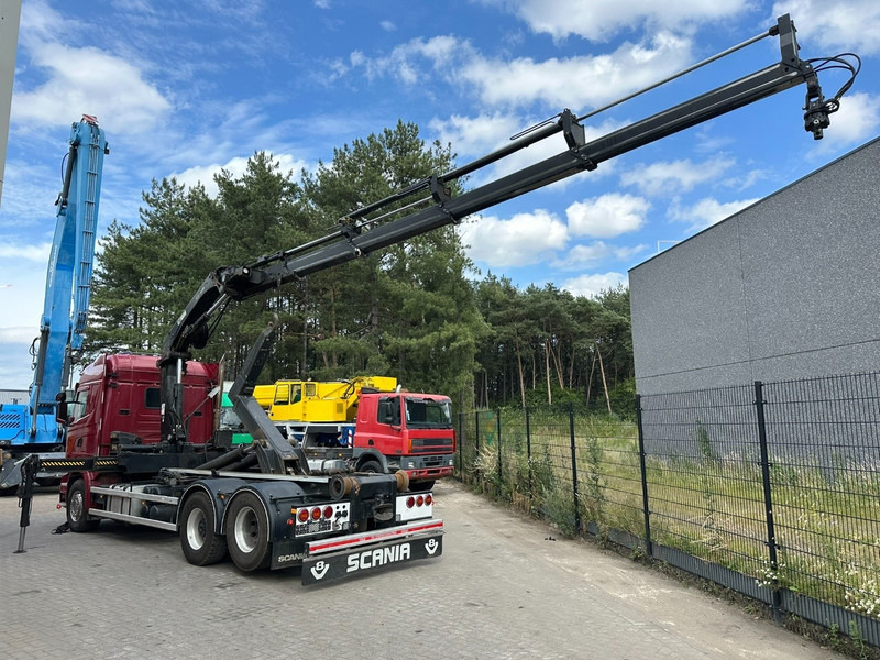 Scania R580 6X2 V8 HOOKLIFT + CRANE HIAB 211 E-4 HIPRO - ROTATOR - RETARDER - RADIO - NL TRUCK - Caminhão polibenne, Caminhão grua: foto 4 Scania R580 6X2 V8 HOOKLIFT + CRANE HIAB 211 E-4 HIPRO - ROTATOR - RETARDER - RADIO - NL TRUCK - Caminhão polibenne, Caminhão grua: foto 4