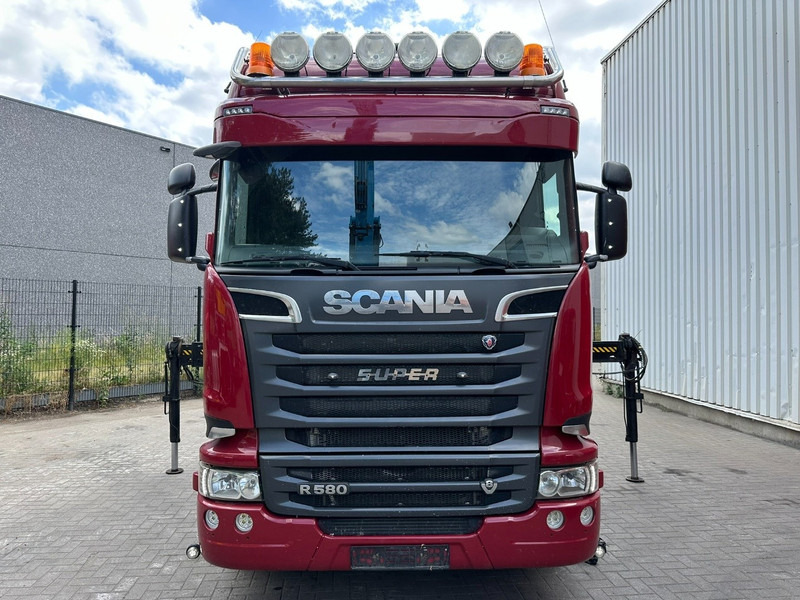 Scania R580 6X2 V8 HOOKLIFT + CRANE HIAB 211 E-4 HIPRO - ROTATOR - RETARDER - RADIO - NL TRUCK - Caminhão polibenne, Caminhão grua: foto 2 Scania R580 6X2 V8 HOOKLIFT + CRANE HIAB 211 E-4 HIPRO - ROTATOR - RETARDER - RADIO - NL TRUCK - Caminhão polibenne, Caminhão grua: foto 2