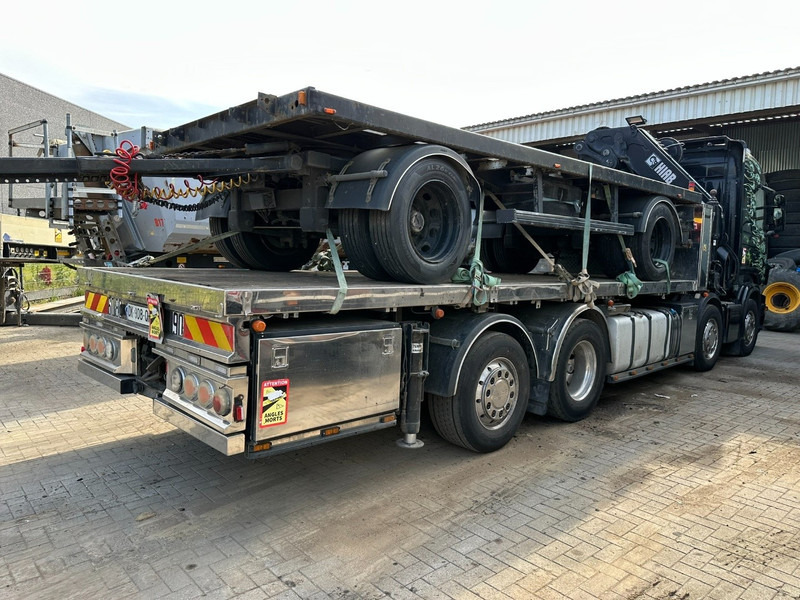 Scania R620 8x2 + KRAN HIAB 800EP-5 HiPro - RETARDER - LIFT/STEERING AXLE - HIGHLINE SLEEPER - LEATHER - ALCOA - Camião de caixa aberta/ Plataforma, Caminhão grua: foto 5 Scania R620 8x2 + KRAN HIAB 800EP-5 HiPro - RETARDER - LIFT/STEERING AXLE - HIGHLINE SLEEPER - LEATHER - ALCOA - Camião de caixa aberta/ Plataforma, Caminhão grua: foto 5
