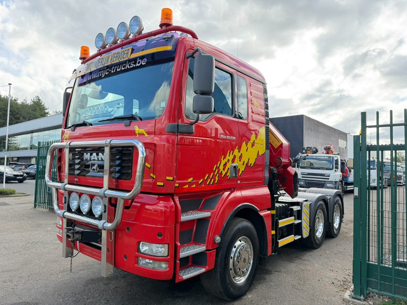 MAN TGA 33.530 6x4 - 90T ZSM + KRAN HMF 3720 K6 (17.3m) - RETARDER - MANUAL ZF - EURO 3 - 590.000km - ALCOA - BIG AXLES HUB REDUCTION - BE TRUCK - TOP CONDITION - Tractor: foto 3 MAN TGA 33.530 6x4 - 90T ZSM + KRAN HMF 3720 K6 (17.3m) - RETARDER - MANUAL ZF - EURO 3 - 590.000km - ALCOA - BIG AXLES HUB REDUCTION - BE TRUCK - TOP CONDITION - Tractor: foto 3