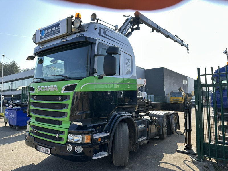 Scania R500 V8 6x2 TRACTOR + CRANE MKG HLK 231 HP (23tm) - 4x HYDR - RADIO - RETARDER - MANUAL - LIFT + STEERING AXLE - Tractor: foto 5 Scania R500 V8 6x2 TRACTOR + CRANE MKG HLK 231 HP (23tm) - 4x HYDR - RADIO - RETARDER - MANUAL - LIFT + STEERING AXLE - Tractor: foto 5