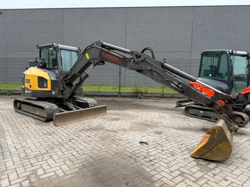 Volvo ECR 58 F FULL HYDR - 2911 H - HYDR QUICKHITCH - A/C - BLADE - CE - BE MACHINE - Mini escavadeira: foto 4 Volvo ECR 58 F FULL HYDR - 2911 H - HYDR QUICKHITCH - A/C - BLADE - CE - BE MACHINE - Mini escavadeira: foto 4