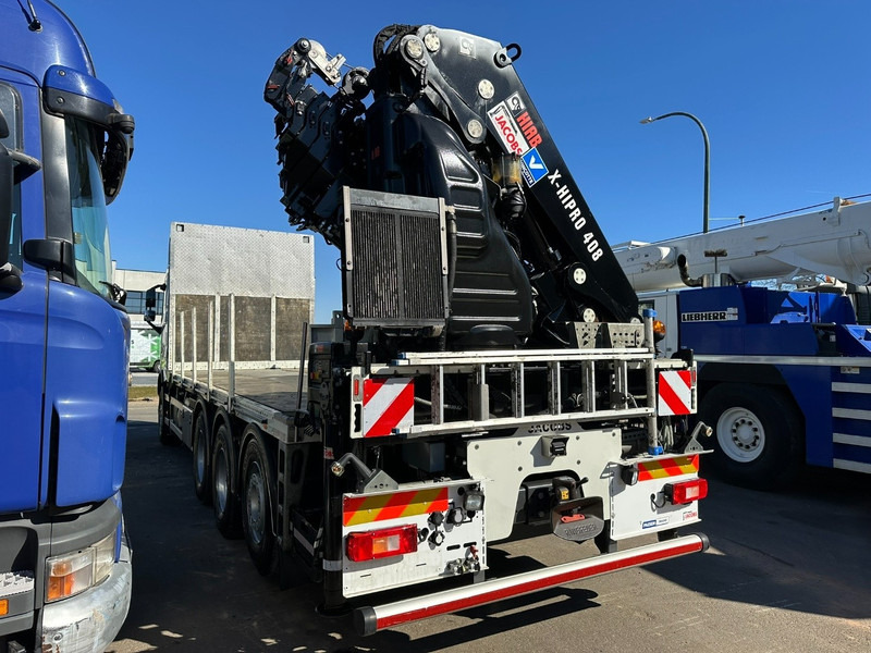 Caminhão grua Volvo FH 420 8x4 TRIDEM + KRAAN HIAB 408 E-8 HIPRO + WINCH - 63.000km ONLY - CREWCAB 4 SEATER - PLATFORM 7m - TOP CONDITION: foto 6