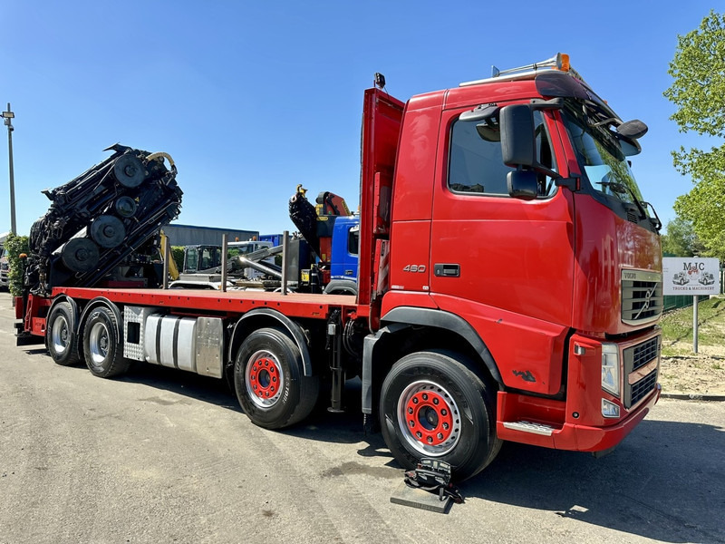 Volvo FH 460 8X4 +(27m!) CRANE HIAB 700 E-6 HIPRO + FLYJIB 165X-4 - ROTATOR - *487.000km* - E5 - BE TRUCK 2011 - Camião de caixa aberta/ Plataforma, Caminhão grua: foto 1 Volvo FH 460 8X4 +(27m!) CRANE HIAB 700 E-6 HIPRO + FLYJIB 165X-4 - ROTATOR - *487.000km* - E5 - BE TRUCK 2011 - Camião de caixa aberta/ Plataforma, Caminhão grua: foto 1
