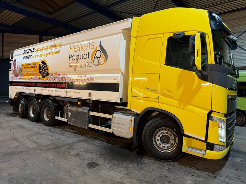 Volvo FH 460 8x4 TRIDEM CURTAINSIDE BOX 8m50 / BDF / SILO COMPRESSOR - *FULL AIR* - EURO 6 - LIFT + STEERING AXLE - BE TRUCK - Caminhão com lona: foto 4 Volvo FH 460 8x4 TRIDEM CURTAINSIDE BOX 8m50 / BDF / SILO COMPRESSOR - *FULL AIR* - EURO 6 - LIFT + STEERING AXLE - BE TRUCK - Caminhão com lona: foto 4