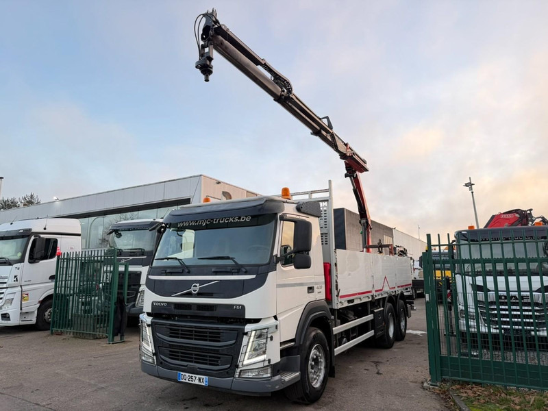 Volvo FM 420 6x4 + CRANE PALFINGER PK18502 SH B (3x) - ROTATOR - 5/6 F - TÜV 05/2026 - CG FR - PLATFORM 6m50 - I-Shift - 325.000km - STEEL SPRING / HUB REDUCTION - Caminhão grua: foto 3 Volvo FM 420 6x4 + CRANE PALFINGER PK18502 SH B (3x) - ROTATOR - 5/6 F - TÜV 05/2026 - CG FR - PLATFORM 6m50 - I-Shift - 325.000km - STEEL SPRING / HUB REDUCTION - Caminhão grua: foto 3