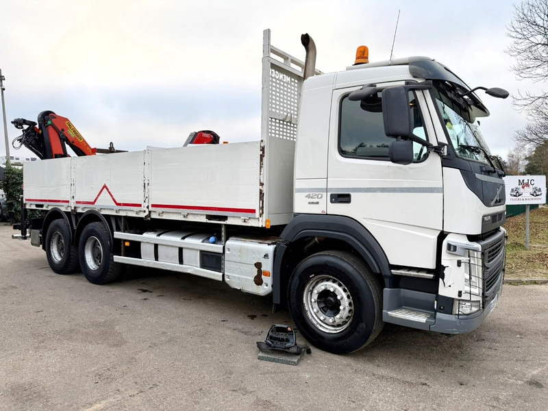 Volvo FM 420 6x4 + CRANE PALFINGER PK18502 SH B (3x) - ROTATOR - 5/6 F - TÜV 05/2026 - CG FR - PLATFORM 6m50 - I-Shift - 325.000km - STEEL SPRING / HUB REDUCTION - Caminhão grua: foto 2 Volvo FM 420 6x4 + CRANE PALFINGER PK18502 SH B (3x) - ROTATOR - 5/6 F - TÜV 05/2026 - CG FR - PLATFORM 6m50 - I-Shift - 325.000km - STEEL SPRING / HUB REDUCTION - Caminhão grua: foto 2