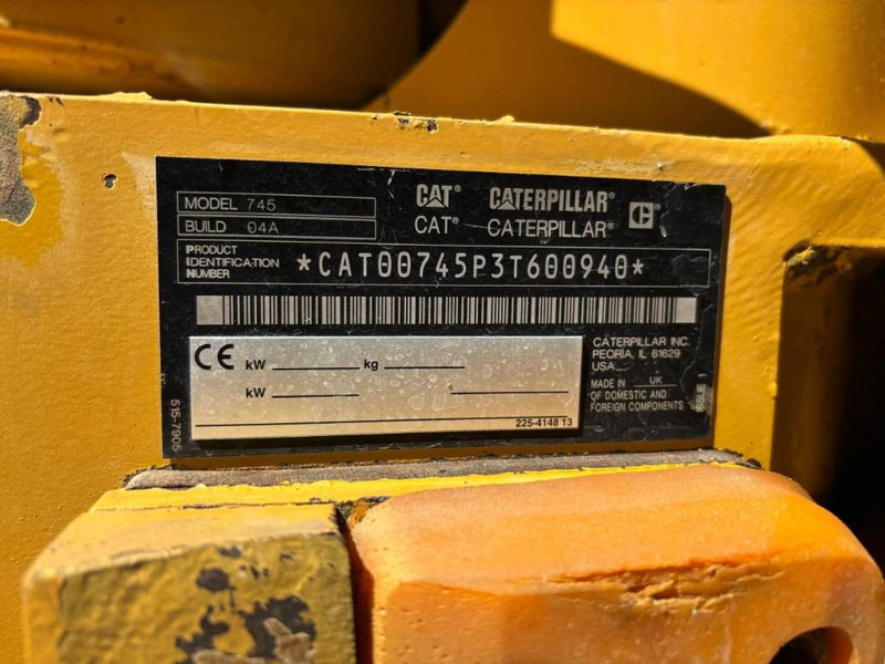 Cat 745 04A - Caminhão articulado: foto 4 Cat 745 04A - Caminhão articulado: foto 4