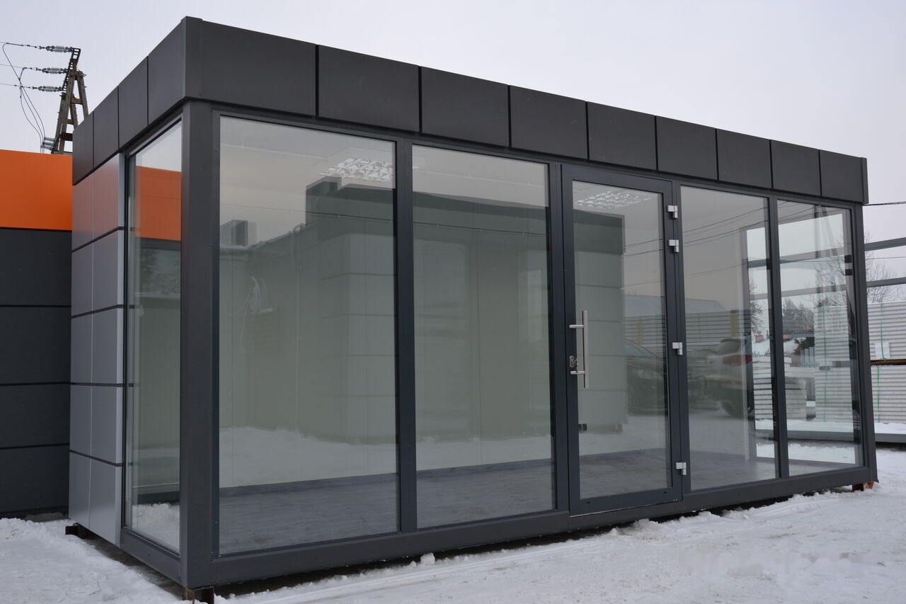 Casa contentor nuevo New MOBILE OFFICE SHOP PAVILON KONTENER BIUROWY idex.com.pl office c: foto 41