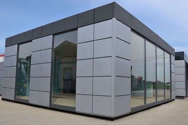 Casa contentor nuevo New MOBILE OFFICE SHOP PAVILON KONTENER BIUROWY idex.com.pl office c: foto 31