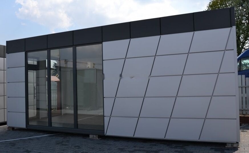 Casa contentor nuevo New MOBILE OFFICE SHOP PAVILON KONTENER BIUROWY idex.com.pl office c: foto 32