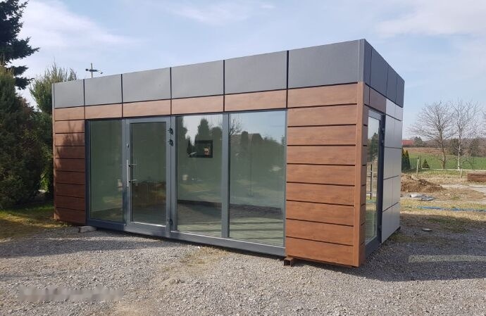 Casa contentor nuevo New MOBILE OFFICE SHOP PAVILON KONTENER BIUROWY idex.com.pl office c: foto 19