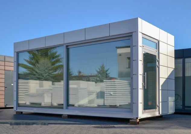 Casa contentor nuevo New MOBILE OFFICE SHOP PAVILON KONTENER BIUROWY idex.com.pl office c: foto 22