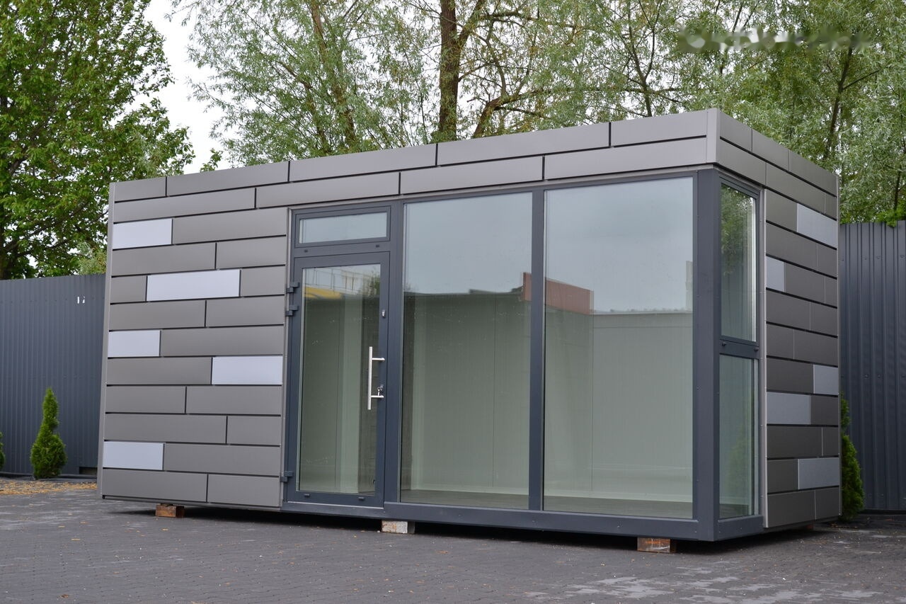 Casa contentor nuevo New MOBILE OFFICE SHOP PAVILON KONTENER BIUROWY idex.com.pl office c: foto 40