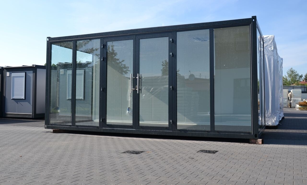 Casa contentor nuevo New MOBILE OFFICE SHOP PAVILON KONTENER BIUROWY idex.com.pl office c: foto 43