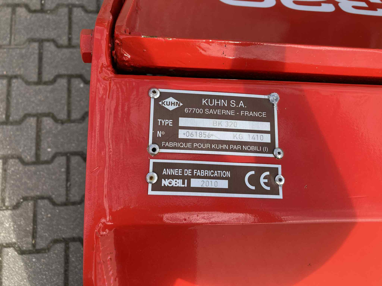 KUHN BK320 - Gadanheira: foto 3 KUHN BK320 - Gadanheira: foto 3