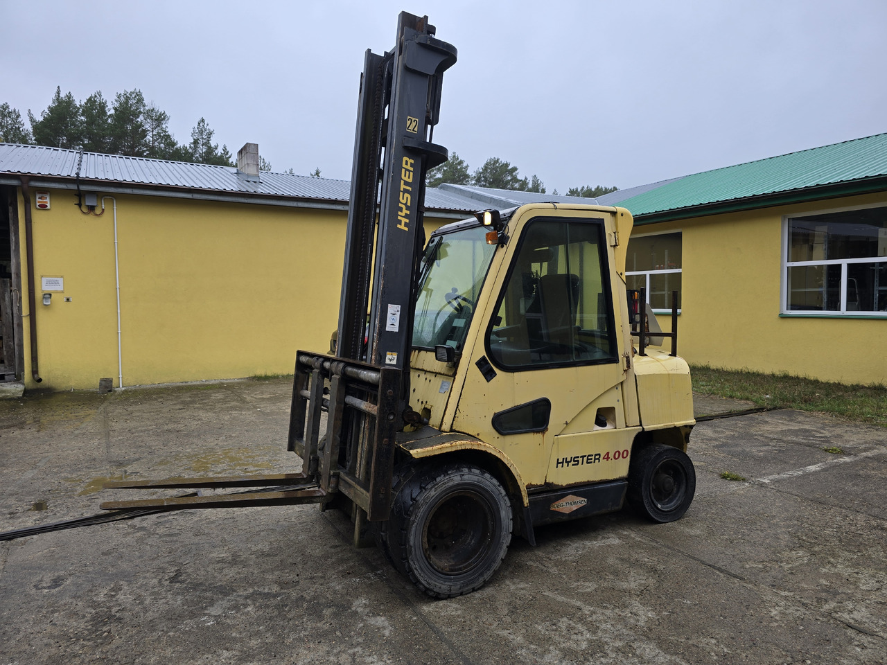 Hyster H4.00XM-5 - Empilhadeira a diesel: foto 3 Hyster H4.00XM-5 - Empilhadeira a diesel: foto 3