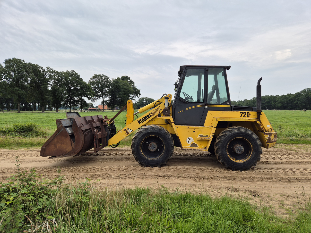 Kramer 720 II - Carregadeira de rodas: foto 3 Kramer 720 II - Carregadeira de rodas: foto 3