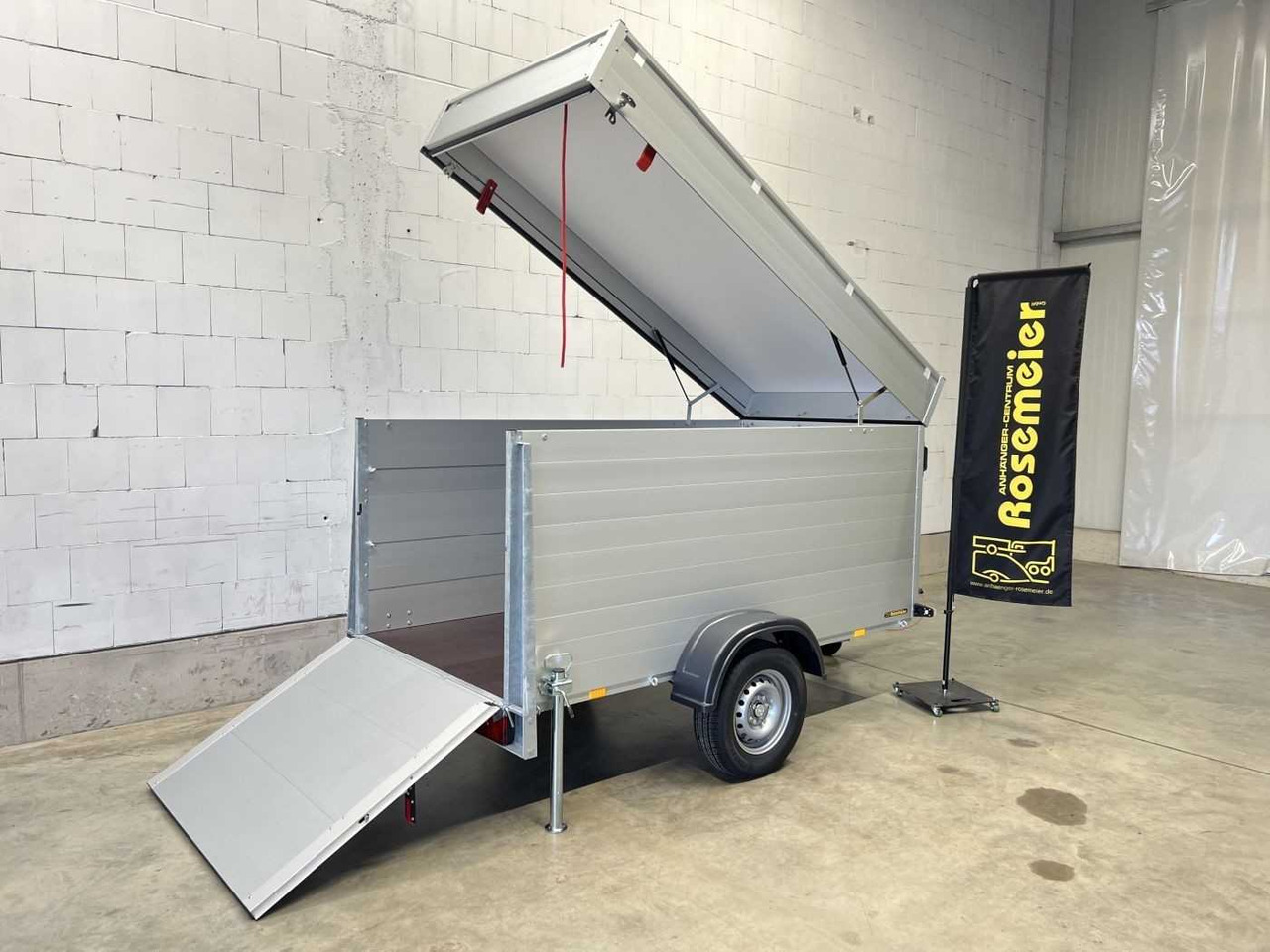 Reboque para carros nuevo ANSSEMS GTB 1200 VT2 Deckelanhänger: foto 12
