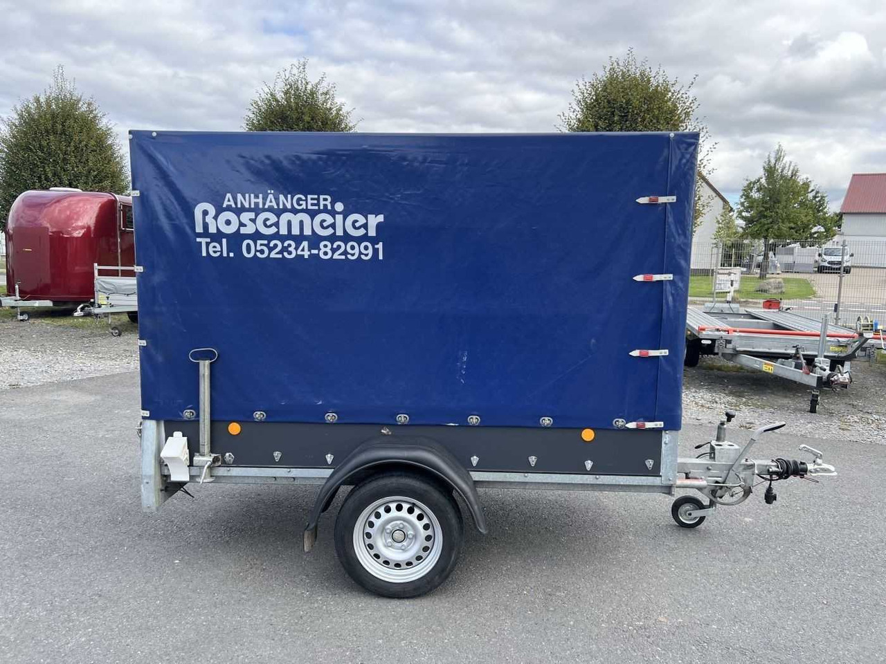 BOECKMANN HNB 1025 Plane Kastenanhänger gebremst - Reboque para carros: foto 2 BOECKMANN HNB 1025 Plane Kastenanhänger gebremst - Reboque para carros: foto 2