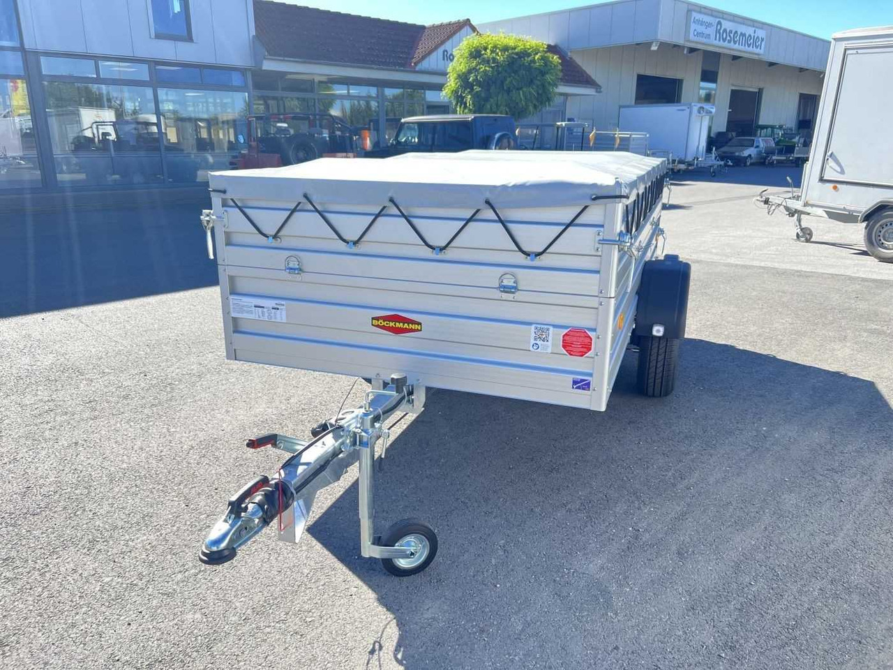 Reboque para carros nuevo BOECKMANN TL-AL 3015/135 BWEH Fl-Plane Kastenanhänger gebr: foto 19