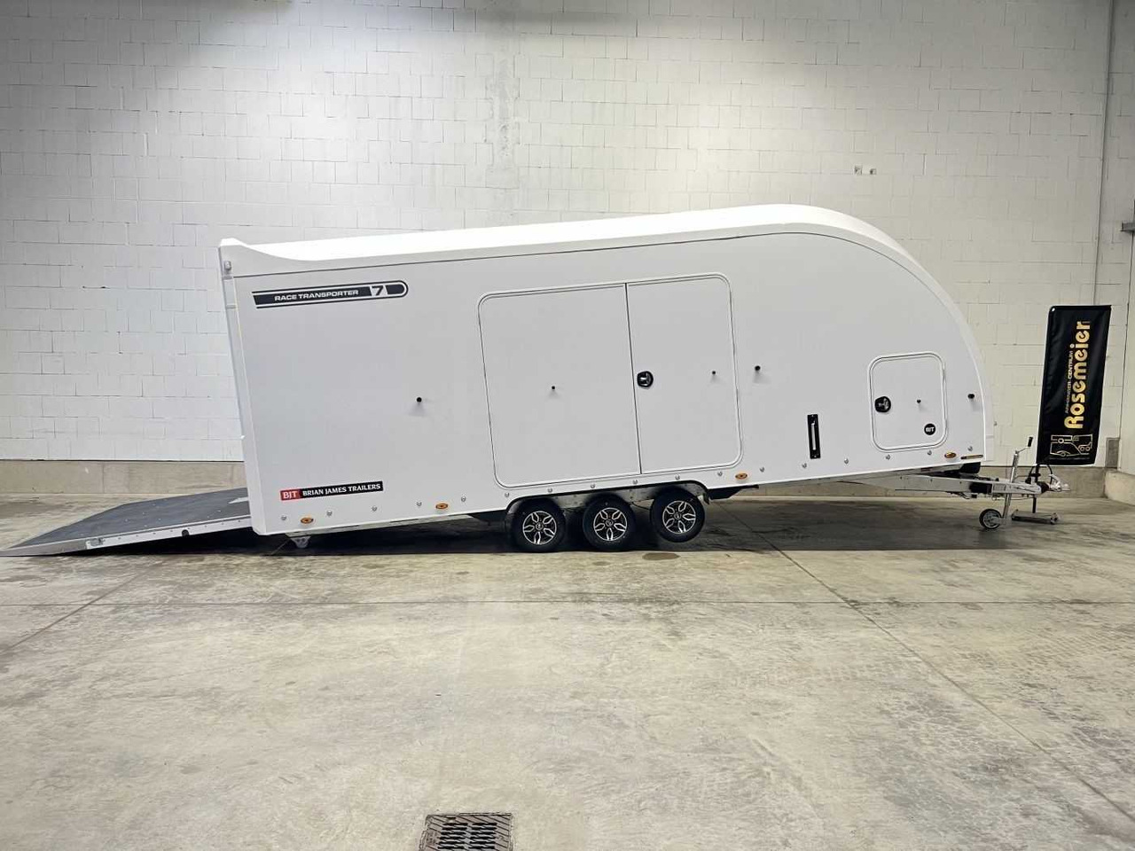 BRIAN_JAMES Race Transporter 7 Autotransporter geschlossen - Reboque transporte de veículos: foto 1 BRIAN_JAMES Race Transporter 7 Autotransporter geschlossen - Reboque transporte de veículos: foto 1