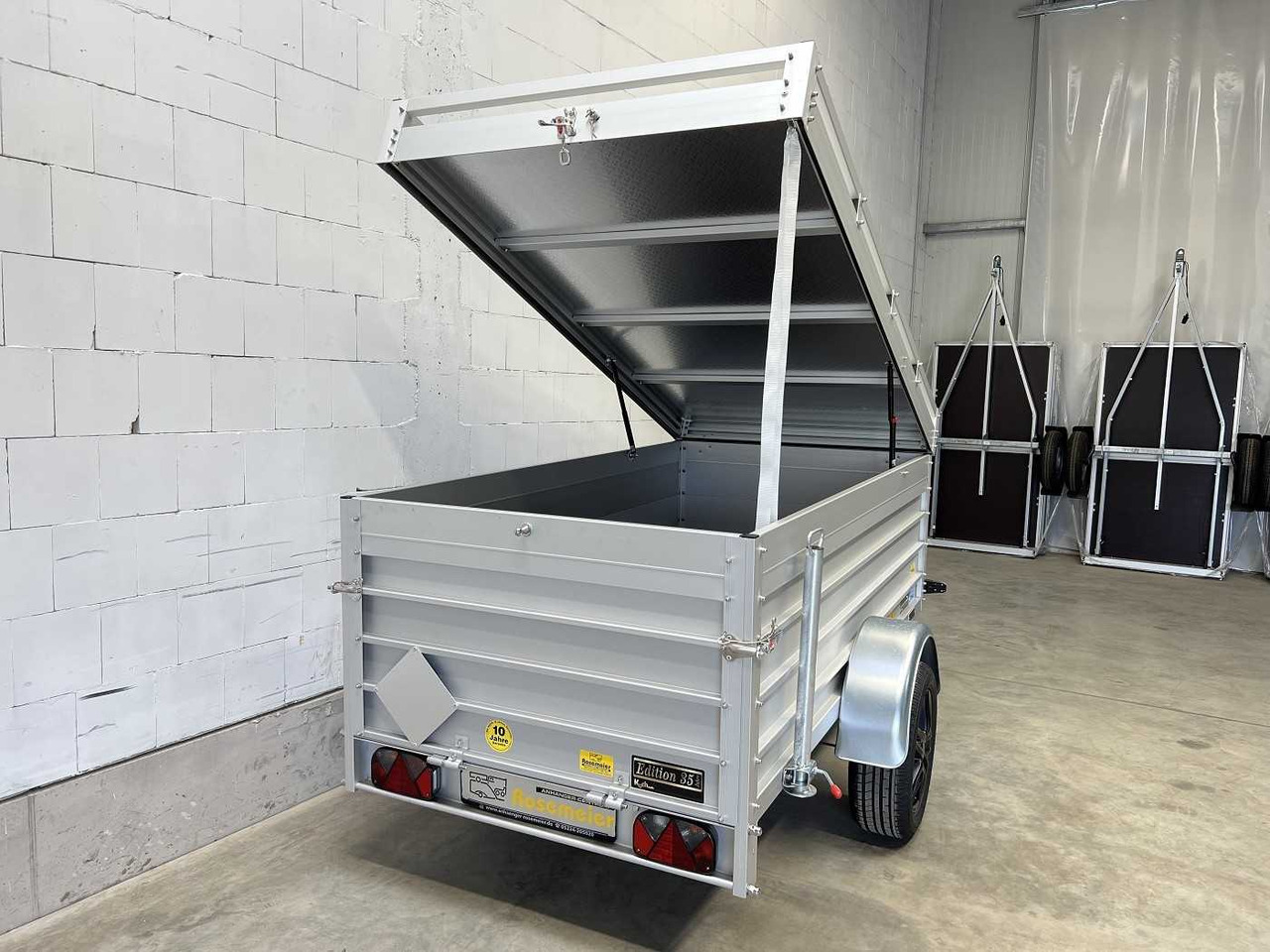 KOCH 4.13 Edition 35 2 BWEH 1300Deckelanhänger - Reboque para carros: foto 4 KOCH 4.13 Edition 35 2 BWEH 1300Deckelanhänger - Reboque para carros: foto 4